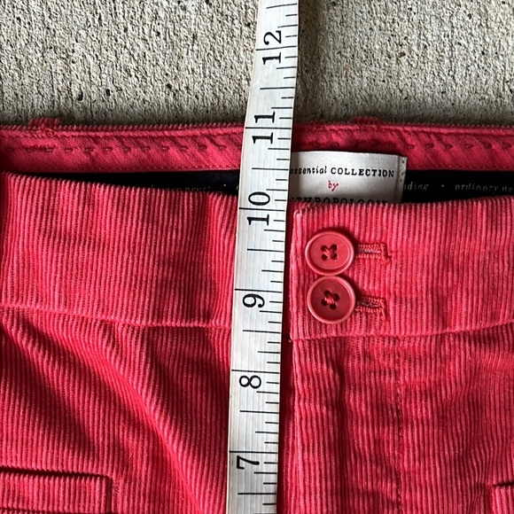 Anthropologie The Essential Collection High-Rise Straight Leg Cords Size 4 - Picture 9 of 13